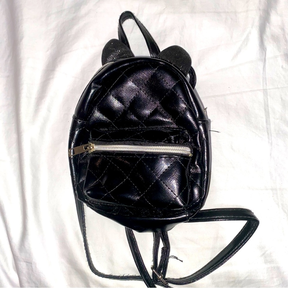 Mini Black Backpack🖤